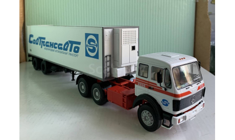 Mercedes-Benz NG2232 с полуприцепом Lamberet Sovtransavto 1:43 Start Scale Models, масштабная модель, 1/43