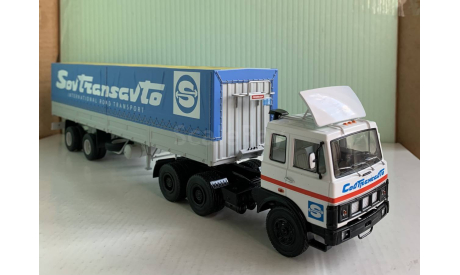 МАЗ-6422 с полуприцепом Fruehauf Savoyrde 1:43 Start Scale Models, масштабная модель, scale43