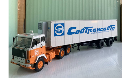 Volvo F89 с полуприцепом KlegeFrance 1:43 Start Scale Models, масштабная модель, scale43