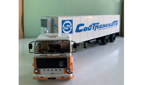 Volvo F89 с полуприцепом KlegeFrance 1:43 Start Scale Models, масштабная модель, scale43