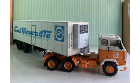 Volvo F89 с полуприцепом KlegeFrance 1:43 Start Scale Models, масштабная модель, scale43