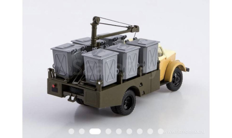 Мусоровоз КММ-2 на шасси Горький-51 1:43 Star Scale Models, масштабная модель, Start Scale Models, scale43, ГАЗ