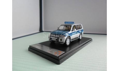 Mitsubishi Pajero Polizei 2012 1:43 PremiumX, масштабная модель, scale43