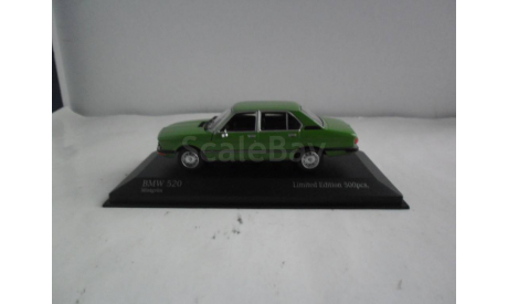 BMW 520 E12 1972 1:43 Minichamps, масштабная модель, scale43