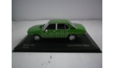 BMW 520 E12 1972 1:43 Minichamps, масштабная модель, scale43