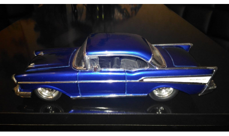 CHEVROLET BELAIR 1957, масштабная модель, Jada Toys, 1:24, 1/24