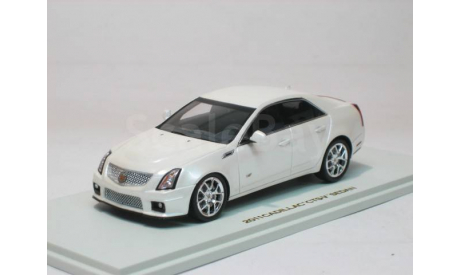 Cadillac CTSV Sedan White Luxury Collectibles, масштабная модель, 1:43, 1/43, Luxury Diecast (USA)
