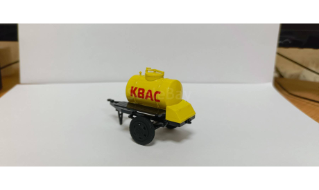 Прицеп-бочка АЦПТ-0,9 квас, масштабная модель, 1:43, 1/43