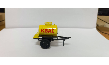Прицеп-бочка АЦПТ-0,9 квас, масштабная модель, 1:43, 1/43