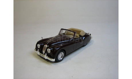 Jaguar XK 140, журнальная серия Суперкары (DeAgostini), Суперкары. Лучшие автомобили мира, журнал от DeAgostini, 1:43, 1/43