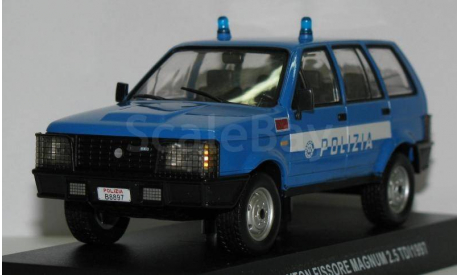 Полицейские машины мира. Спецвыпуск 2. Raiton Fissore Magnum 2,5 TDI, масштабная модель, 1:43, 1/43, Полицейские машины мира, Deagostini