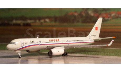 Herpa 514453 Ту-214 ГТК Россия 1:500, масштабные модели авиации, 1/500