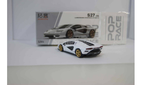Lamborghini Countach LPI 800-4, масштабная модель, Xcartoys Pop Race, scale64