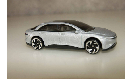 Lucid Air, масштабная модель, Hot Wheels, scale64