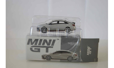 Hyundai Elantra N, масштабная модель, Mini GT, scale64