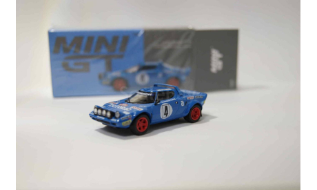 Lancia Stratos HF, масштабная модель, Mini GT, scale64