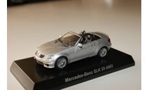 Mercedes Benz SLK 55 AMG серебро, масштабная модель, Mercedes-Benz, Kyosho, scale64