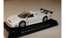 Мерседес БенцCLK GTR белый, масштабная модель, Mercedes-Benz, Kyosho, 1:64, 1/64