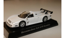 Mercedes-Benz CLK GTR Roadster белый, масштабная модель, Kyosho, scale64