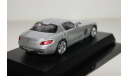 Mercedes Benz SLS AMG серебро, масштабная модель, Mercedes-Benz, Kyosho, scale64