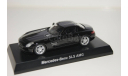 Мерседес Бенц SLS AMG черный, масштабная модель, Mercedes-Benz, Kyosho, 1:64, 1/64