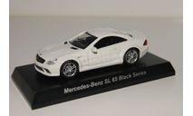 Mercedes-Benz sl 65black series, масштабная модель, Kyosho, scale64