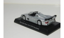 Мерседес бенц CLK GTR серебристый, масштабная модель, Mercedes-Benz, Kyosho, 1:64, 1/64