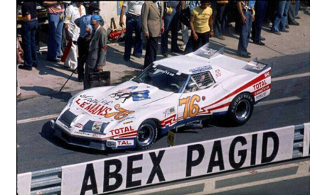 Chevrolet Corvette #76 24h LeMans 1976 Greenwood,Spark, масштабная модель, scale43