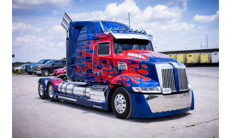 Western Star 5700 EX 2016 Трансформер, Hachette, масштабная модель, scale43