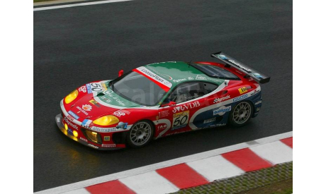 Ferrari 360 GT №50 Silverstone GT FIA 2002,Altaya, масштабная модель, scale43