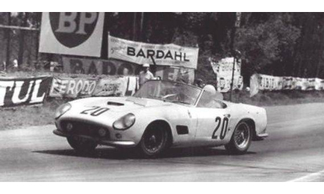 Ferrari 250 California №20 24h LeMans 1960 Sturgis, Schlesser , Altaya, масштабная модель, scale43