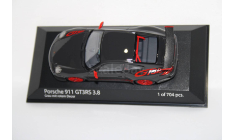 Porsche 911 (997.II) GT3 RS 3.8 2009 , Minichamps, масштабная модель, scale43