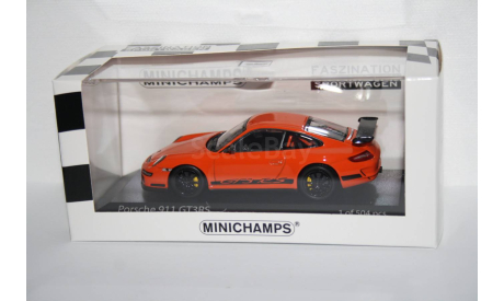 Porsche 911 (997.1) GT3 RS 2006, Minichamps, масштабная модель, scale43