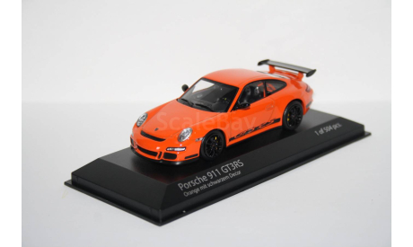 Porsche 911 (997.1) GT3 RS 2006, Minichamps, масштабная модель, scale43