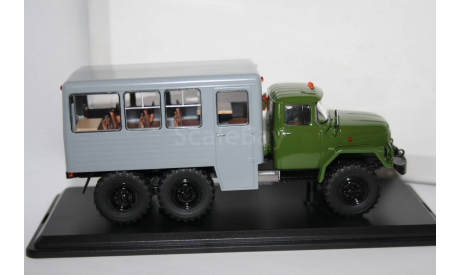 ЗИЛ-131 вахтовый автобус,SSM, масштабная модель, scale43