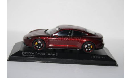 Porsche Taycan Turbo S 2019 ,Minichamps, масштабная модель, scale43