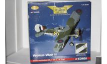 Gloster Sea Gladiator Mk.I 1940,Corgi, масштабные модели авиации, scale72