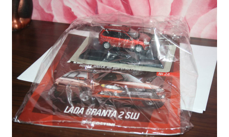 Lada Granta 2 SW ,Автолегенды .Новая эпоха №24, масштабная модель, ВАЗ, DeAgostini, scale43