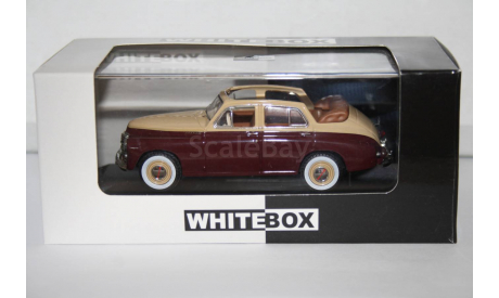 ГАЗ М20 Победа 1950,White Box Цена 3 дня!!!, масштабная модель, scale43