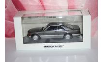 Mercedes 560 SEC C126 1983,Minichamps, масштабная модель, Mercedes-Benz, scale43