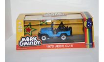 Jeep CJ-5 из сериала Mork & Mindy 1972,Greenlight, масштабная модель, scale43