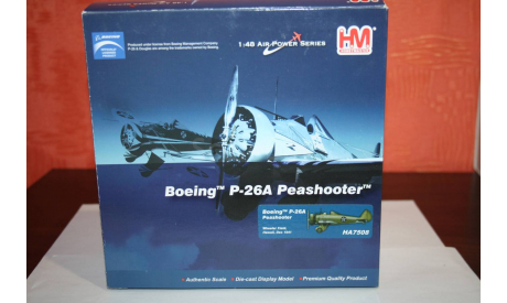 Boeing P-26A Peashooter , Hawaii, December 1941,Hobby Master 1:48, масштабные модели авиации, scale48