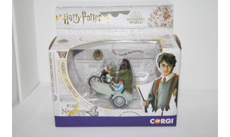 MOTORCYCLE HAGRID’S SIDECAR HARRY POTTER,CORGI 1:36, масштабная модель мотоцикла, scale35
