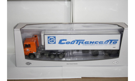Volvo F12 с полуприцепом Lamberet,SSM, масштабная модель, scale43