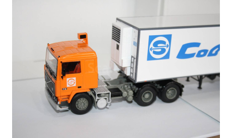 Volvo F12 с полуприцепом Lamberet,SSM, масштабная модель, scale43