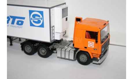 Volvo F12 с полуприцепом Lamberet,SSM, масштабная модель, scale43