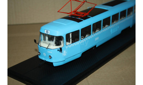 Tatra-T3SU трамвай  Москва, SSM, масштабная модель, scale43