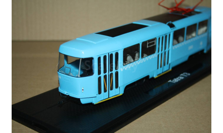 Tatra-T3SU трамвай  Москва, SSM, масштабная модель, scale43