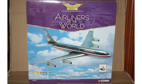 Boeing 707-323C American Airlines 1979,Corgi, масштабные модели авиации, scale144