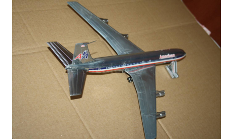 Boeing 707-323C American Airlines 1979,Corgi, масштабные модели авиации, scale144